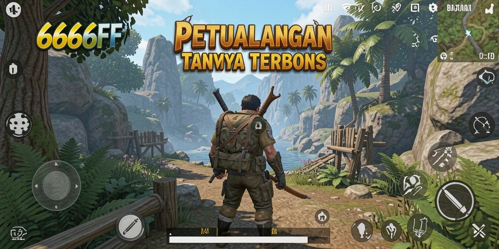 Tampilan gameplay yang menakjubkan dari <strong>666FF</strong> dalam dunia terbuka.