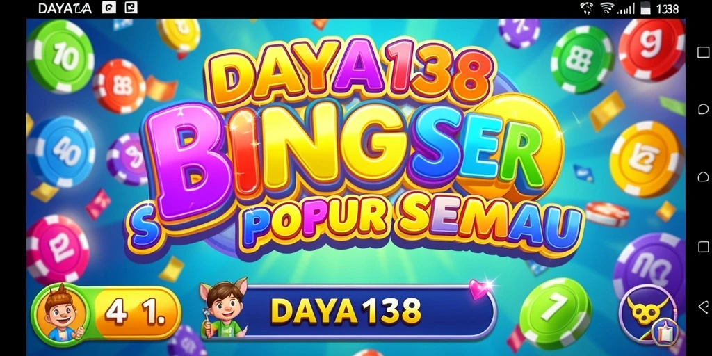 Tampilan gameplay menarik dan seru di DAYA138 Bingo.