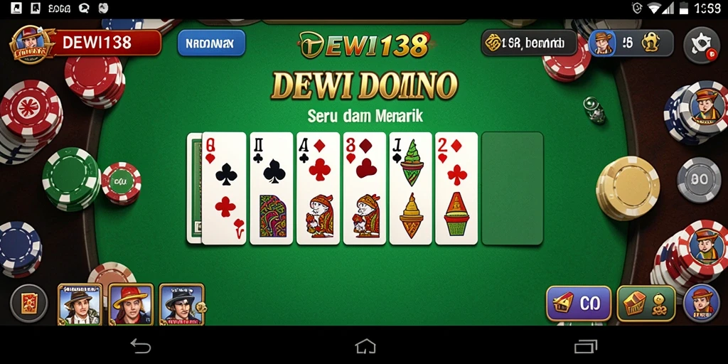 Tampilan gameplay seru DEWI138 dengan interaksi pemain yang menarik.