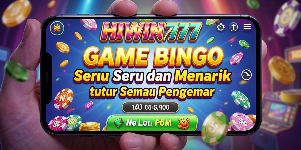 Tangkapan layar gameplay HIWIN777 yang penuh aksi dan keseruan bingo.