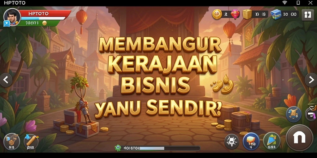 Screenshot utama HPTOTO menunjukkan gameplay Tycoon yang mendebarkan.