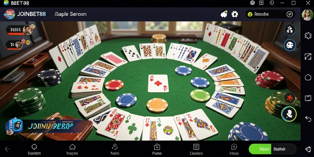 Gameplay seru Gaple dengan desain menarik di JOINBET88.