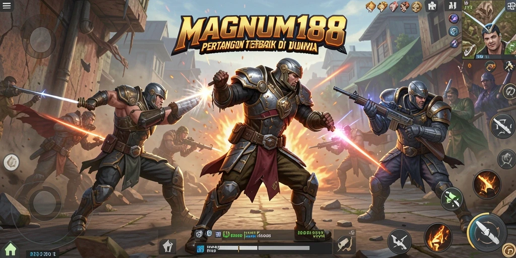 Gameplay seru dalam MAGNUM188, penuh aksi dan strategi.