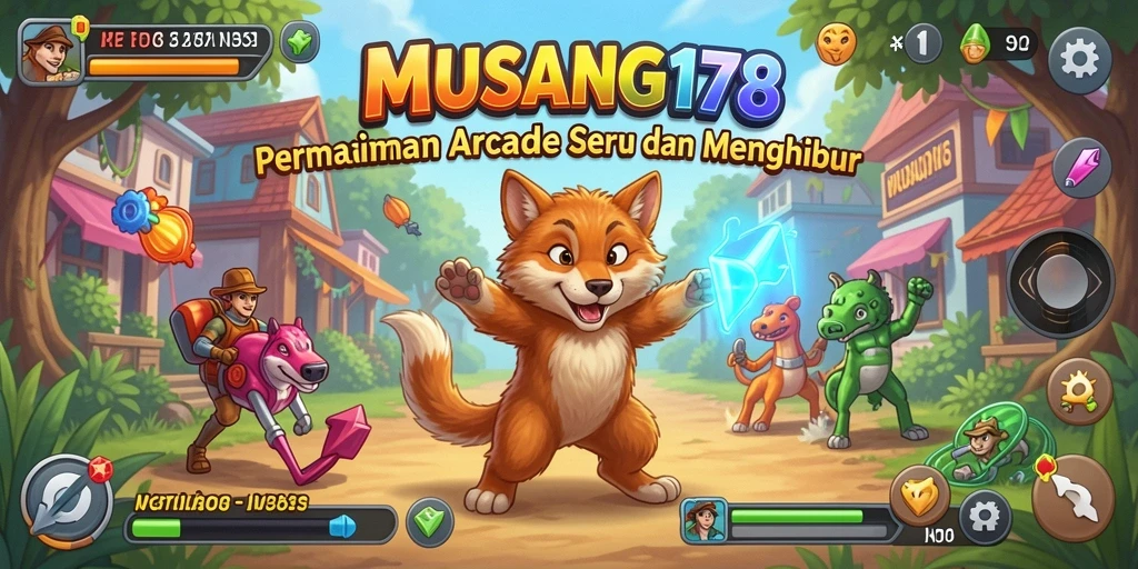 Tampilan gameplay seru dari MUSANG178 yang penuh tantangan.
