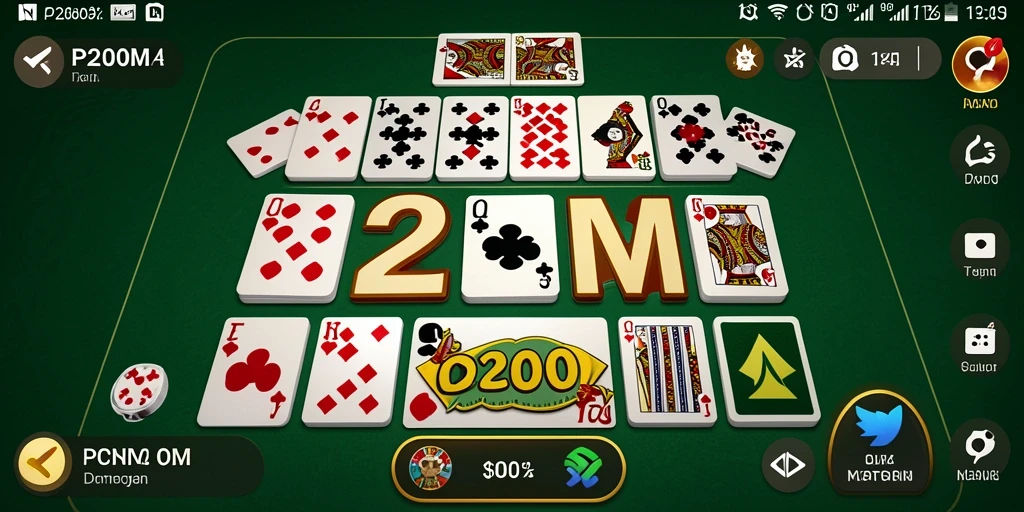 Tampilan gameplay P200M yang menarik dan seru.