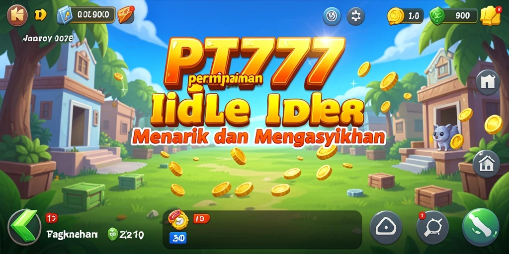 Screenshot PT777 menampilkan gameplay Idle yang seru dan mengasyikkan.