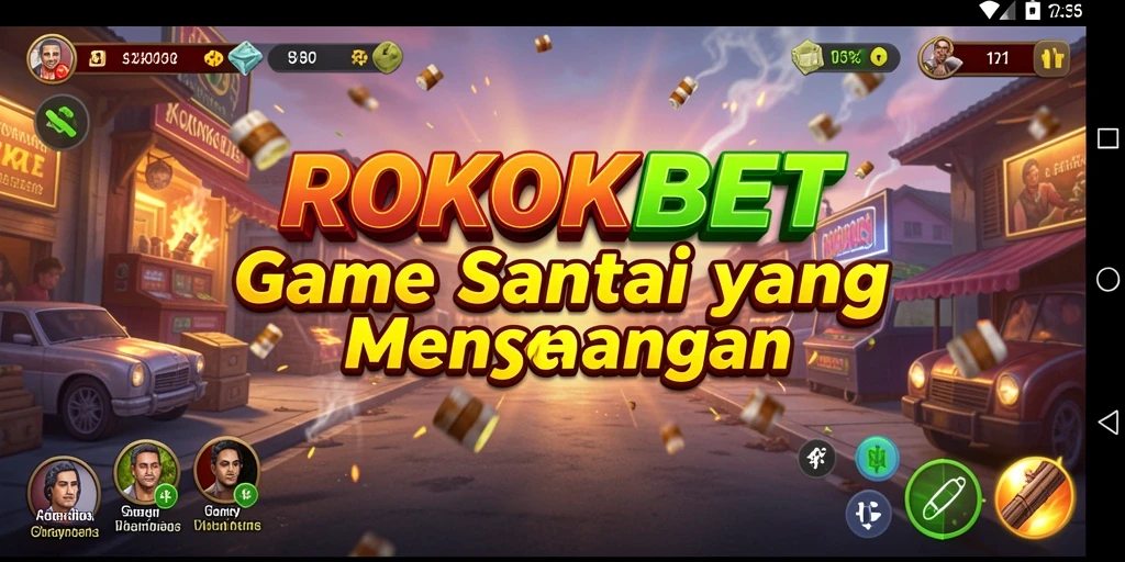 Screenshot dari gameplay yang penuh warna di ROKOKBET.