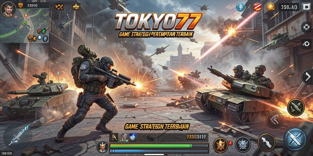 Gameplay menarik di TOKYO77 dengan grafis yang menawan.